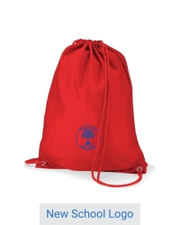 Red P.E Bag (New Logo)